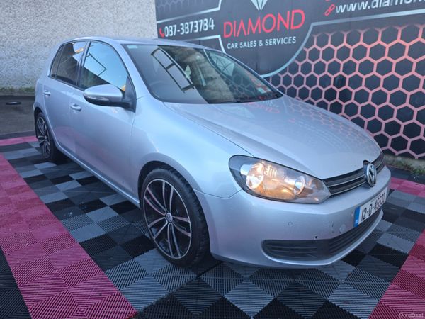 Volkswagen Golf Hatchback, Diesel, 2012, Silver