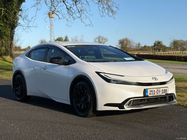 Toyota Prius Hatchback, Petrol Plug-in Hybrid, 2025, White