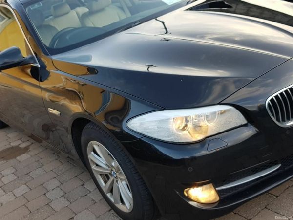 BMW 5-Series Saloon, Diesel, 2013, Black
