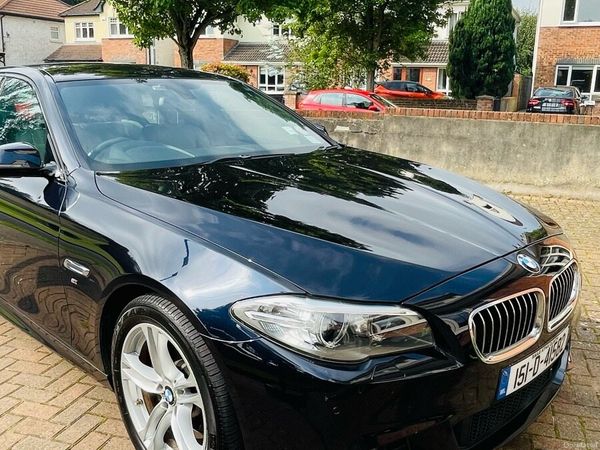 BMW 5-Series Saloon, Diesel, 2015, Black