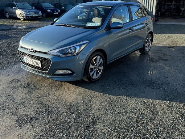 Hyundai i20 Hatchback, Petrol, 2016, Blue