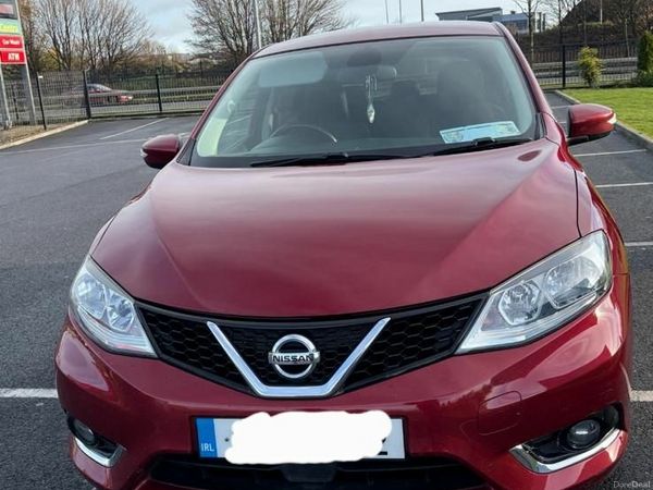 Nissan Pulsar Hatchback, Petrol, 2018, Red