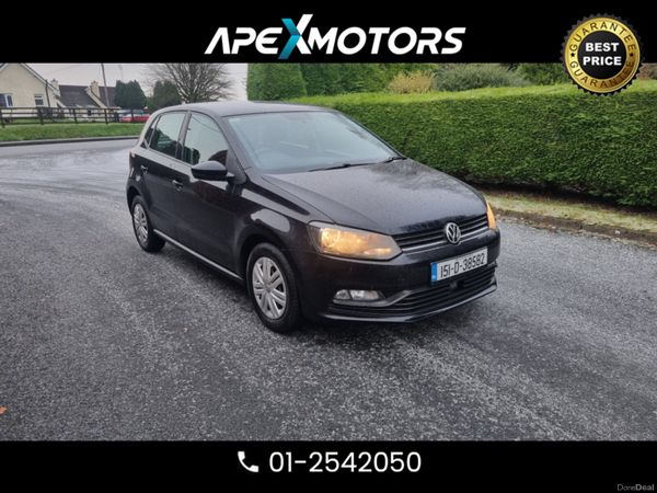 Volkswagen Polo Hatchback, Diesel, 2015, Black