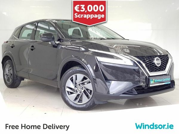 Nissan Qashqai SUV, Petrol, 2022, Black