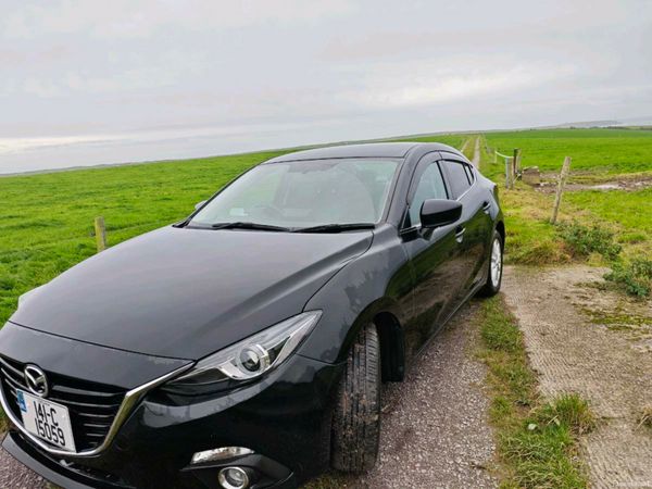 Mazda Mazda3 Hatchback, Petrol Hybrid, 2014, Black