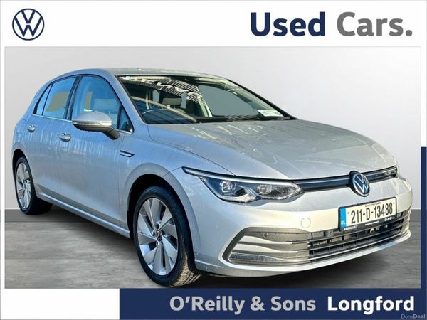 Volkswagen Golf Hatchback, Diesel, 2021, Silver