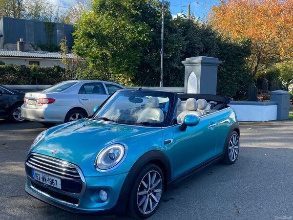 Mini Cooper Convertible, Petrol, 2016, Green