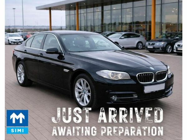 BMW 5-Series Saloon, Diesel, 2015, Black