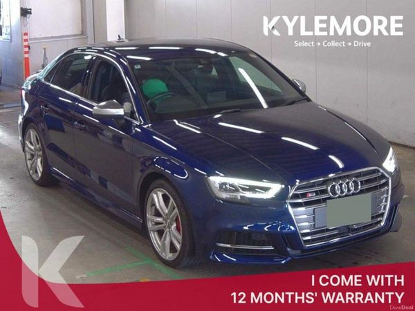 Audi S3 Saloon, Petrol, 2018, Blue
