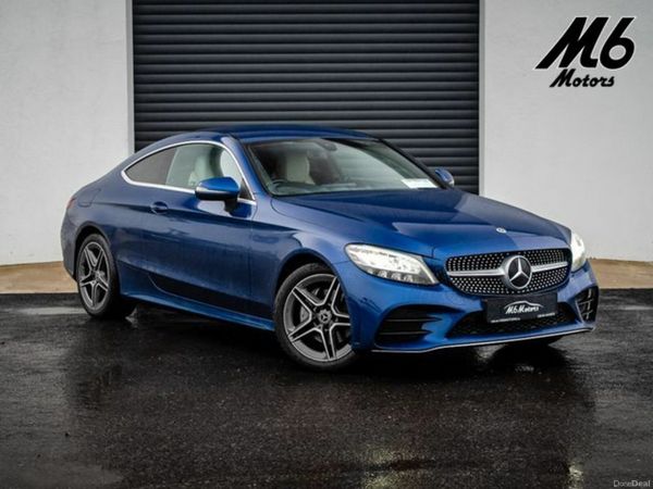 Mercedes-Benz C-Class Coupe, Diesel, 2021, Blue