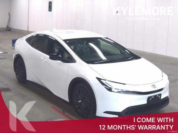 Toyota Prius Hatchback, Petrol Hybrid, 2024, White