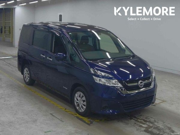Nissan Serena MPV, Petrol Hybrid, 2018, Blue