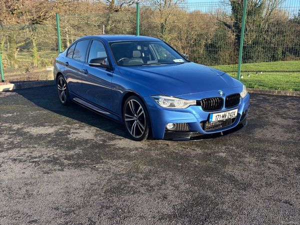 BMW 3-Series Saloon, Diesel, 2017, Blue