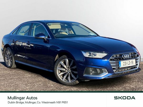 Audi A4 Saloon, Diesel, 2023, Blue