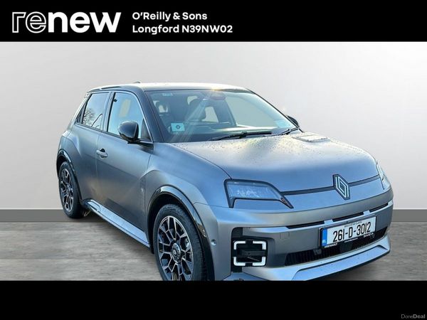Renault 5 Hatchback, Electric, 2026, Grey
