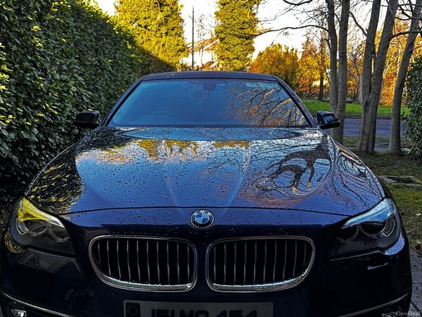 BMW 5-Series Saloon, Petrol, 2015, Blue