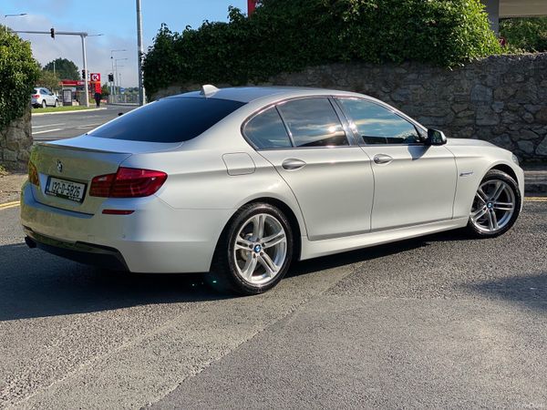 BMW 5-Series Saloon, Diesel, 2013, Silver