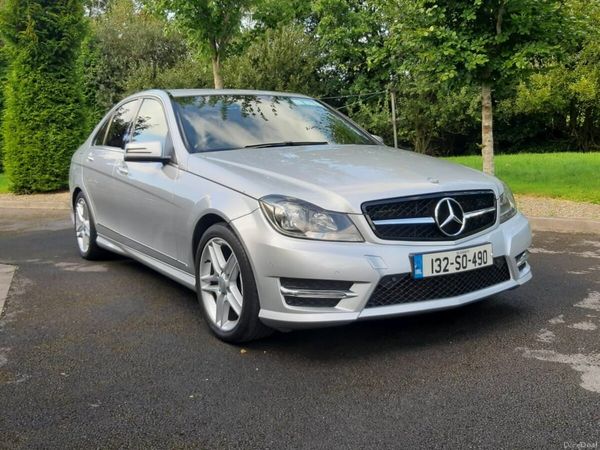 Mercedes-Benz C-Class Saloon, Diesel, 2013, Silver