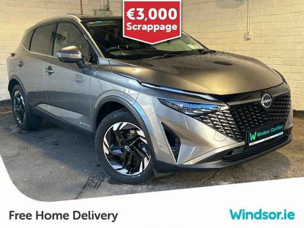 Nissan Qashqai MPV, Petrol Hybrid, 2025, Grey