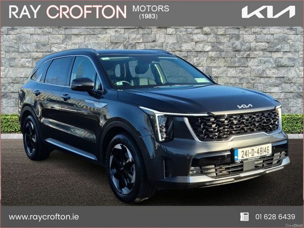 Kia Sorento SUV, Petrol Plug-in Hybrid, 2024, Grey