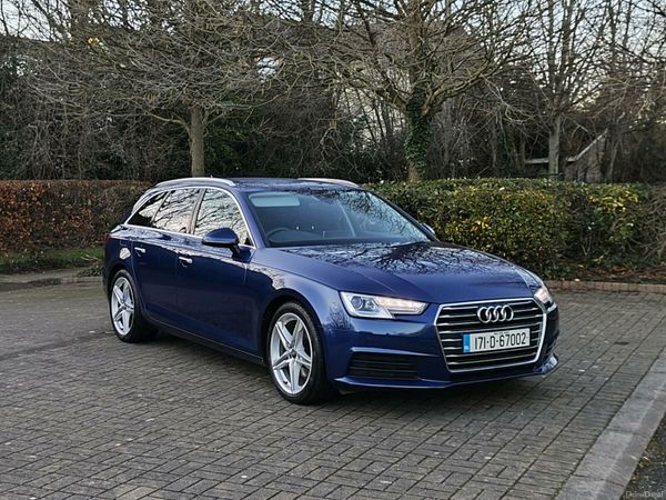 Audi A4 Estate, Diesel, 2017, Blue