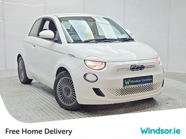Fiat 500 Hatchback, Electric, 2022, White