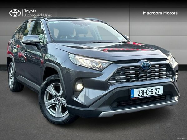 Toyota RAV4 SUV, Petrol Hybrid, 2023, Grey