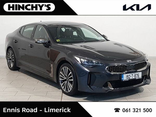 Kia Stinger Hatchback, Diesel, 2019, Grey