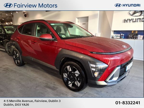 Hyundai KONA SUV, Petrol, 2025, Red