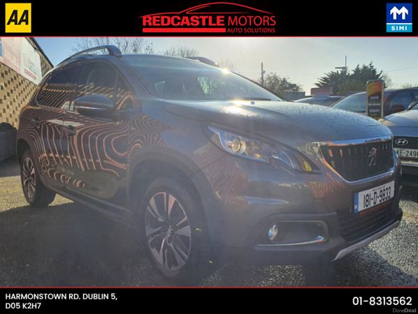 Peugeot 2008 SUV, Petrol, 2018, Grey