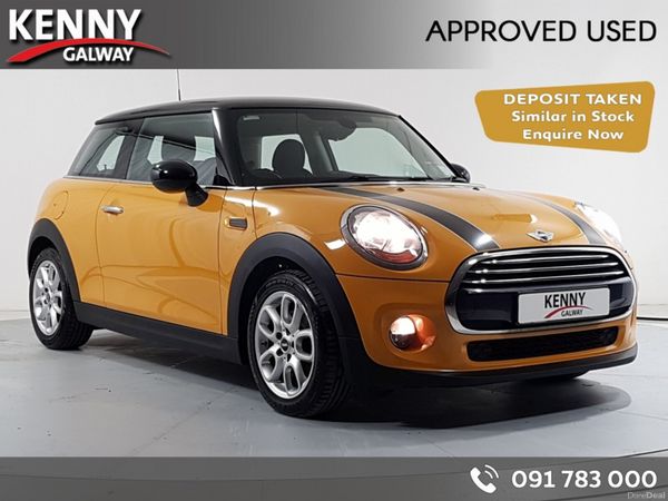 Mini Cooper Hatchback, Petrol, 2015, Orange