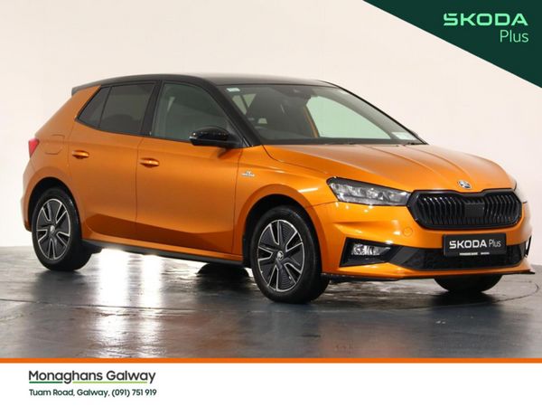 Skoda Fabia Hatchback, Petrol, 2023, Orange