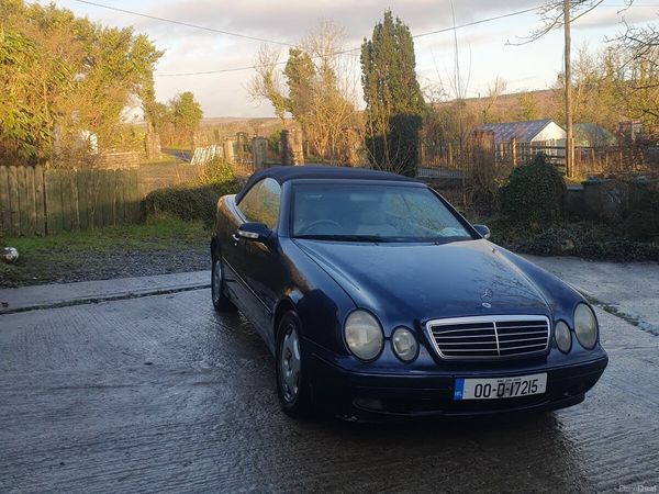 Mercedes-Benz CLK Convertible, Petrol, 2000, Blue