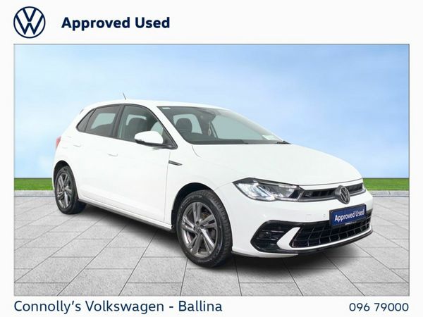 Volkswagen Polo Hatchback, Petrol, 2023, White