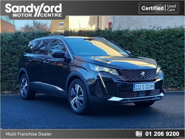 Peugeot 5008 SUV, Diesel, 2022, Black
