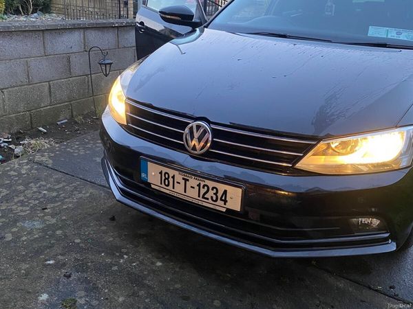 Volkswagen Jetta Saloon, Diesel, 2018, Black