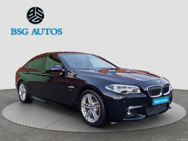 BMW 5-Series Saloon, Diesel, 2016, Black