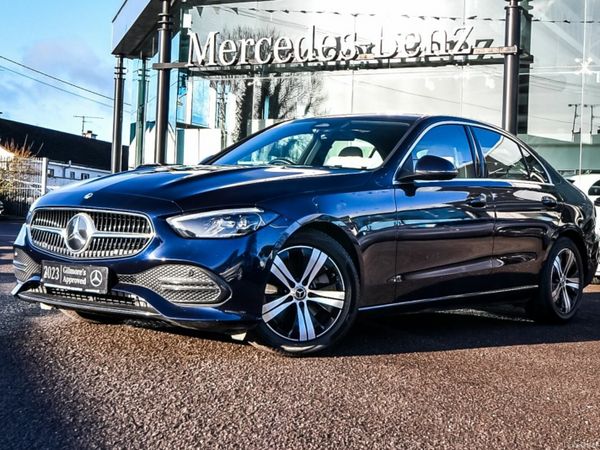 Mercedes-Benz C-Class Saloon, Diesel Hybrid, 2023, Blue