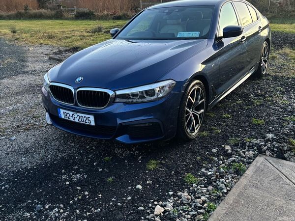 BMW 5-Series Saloon, Diesel, 2019, Blue