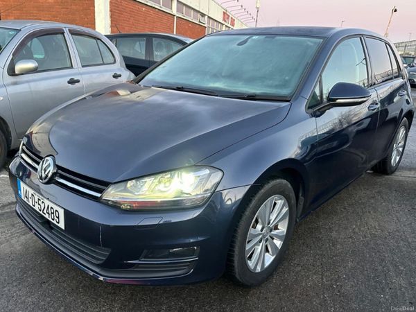 Volkswagen Golf Hatchback, Petrol, 2014, Blue