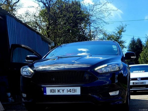 Ford Focus Hatchback, Diesel, 2018, Black