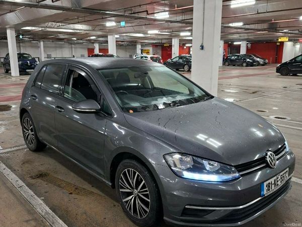 Volkswagen Golf Hatchback, Diesel, 2018, Grey