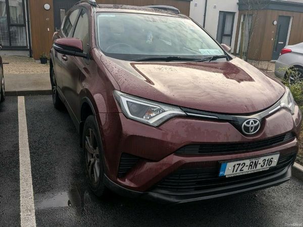 Toyota RAV4 SUV, Diesel, 2017, Red