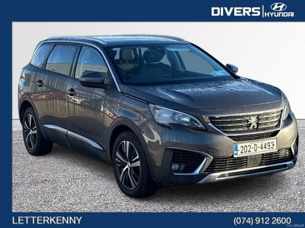 Peugeot 5008 MPV, Diesel, 2020, Grey
