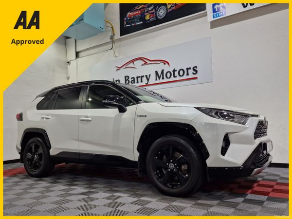 Toyota RAV4 SUV, Petrol Hybrid, 2022, White
