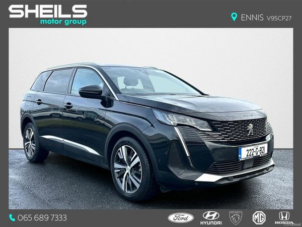 Peugeot 5008 MPV, Diesel, 2022, Black