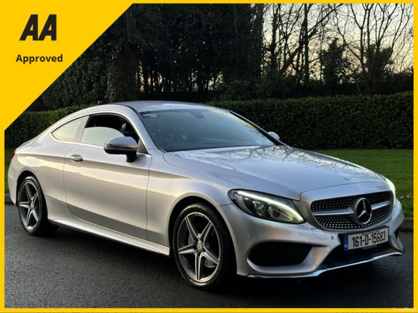 Mercedes-Benz C-Class Coupe, Diesel, 2016, Silver