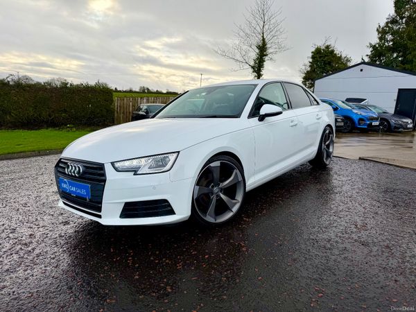 Audi A4 Saloon, Diesel, 2018, White