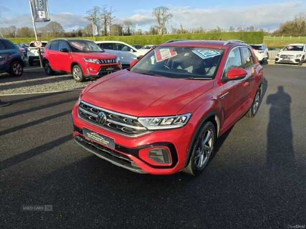 Volkswagen T-Roc SUV, Petrol, 2022, Red