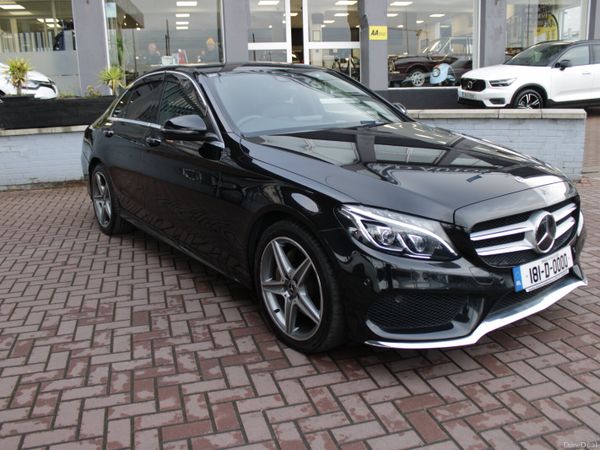 Mercedes-Benz C-Class Saloon, Diesel, 2018, Black